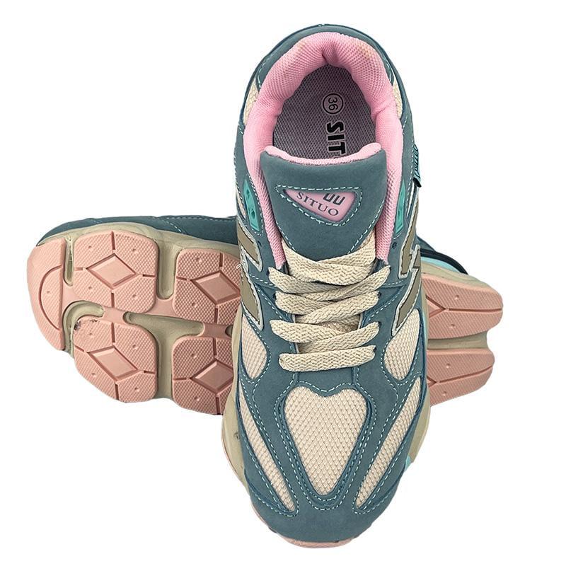 Кроссовки женские комбинированные 20470 p. 36 23 см Бирюзовый