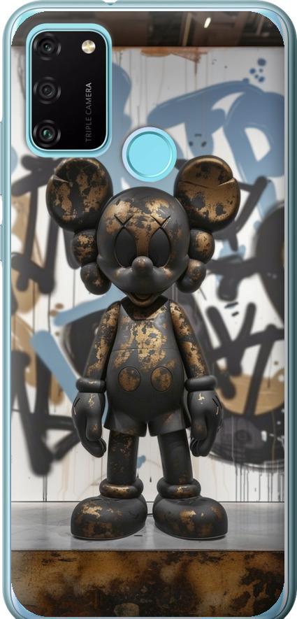 Чехол на Huawei Honor 9A Bronze kaws v2 (6098u-1900-42517)