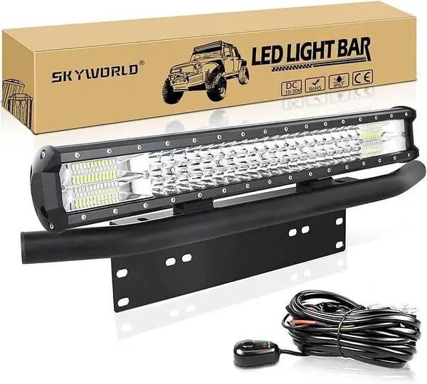 Кронштейн Skyworld для номерного знака з LED-підсвічуванням (200946)