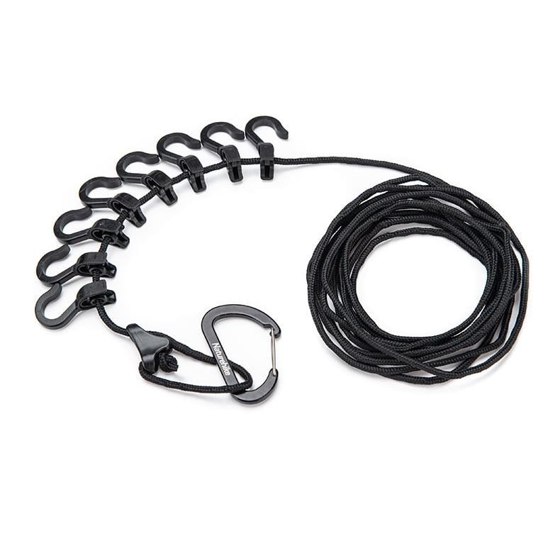 Веревка Naturehike NH19PJ040 430 мм Темно-серый (6927595766170)