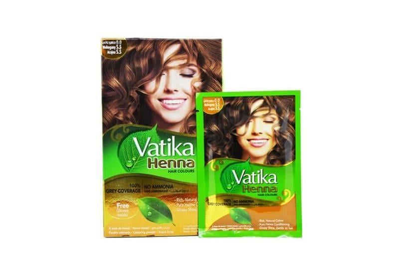 Фарба для волосся Dabur Vatika на основі хни 60 г Червоне дерево
