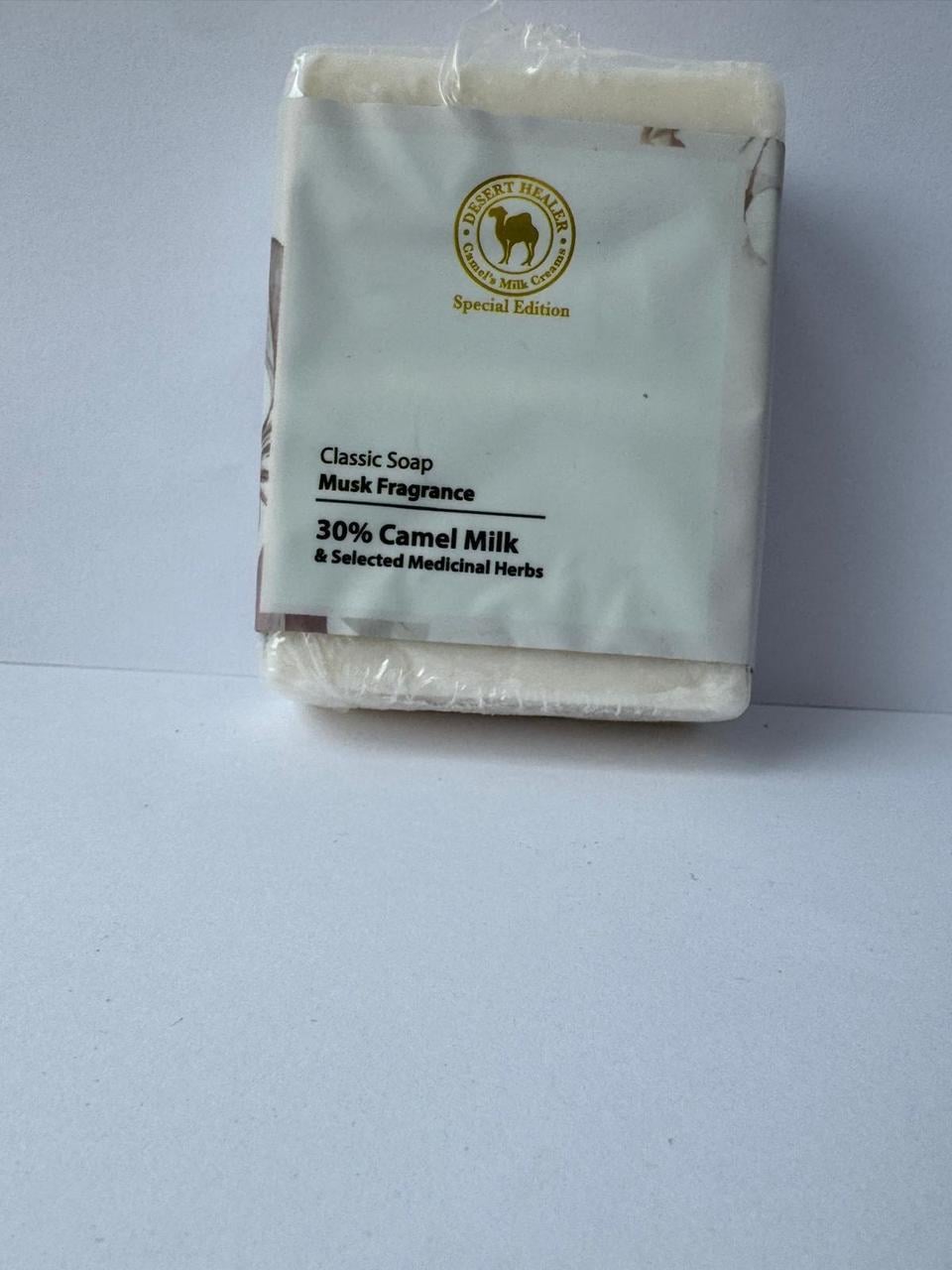 Мыло твердое натуральное с ароматом мускуса на основе верблюжьего молока DESERT HEALER 100 г (2622098882)