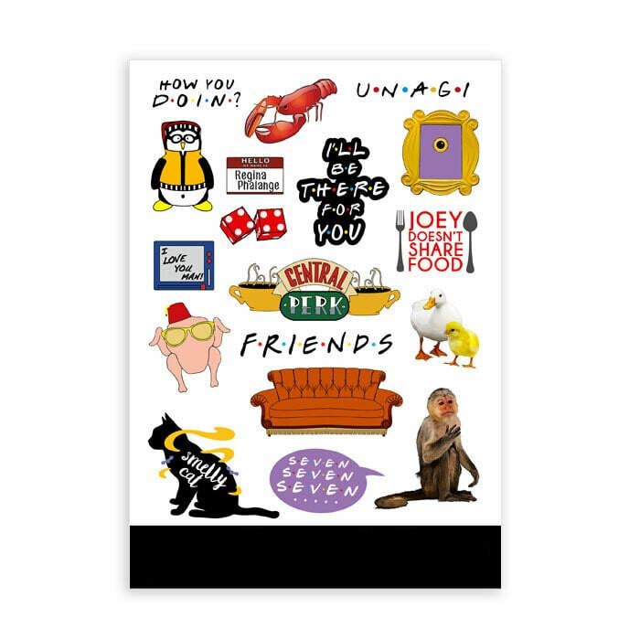 Набор наклеек Presentville Friends (STR_19A015)