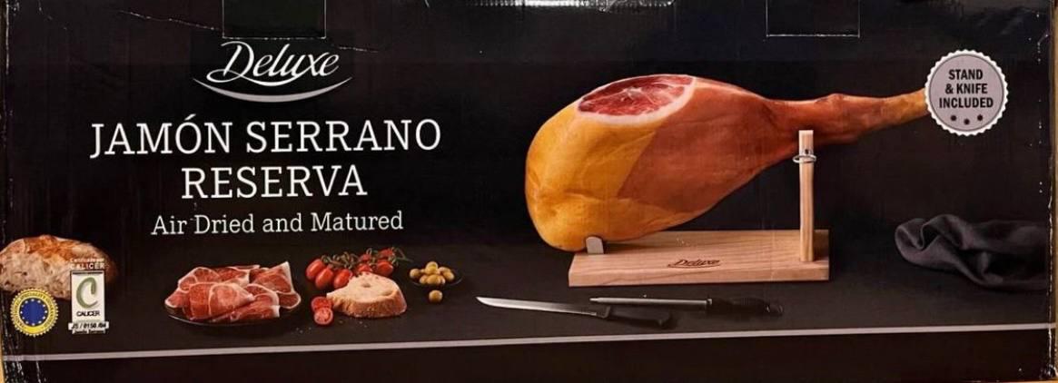 Хамон Serrano Резерва нога з підставкою і ножем 6,5 кг (1524208070)