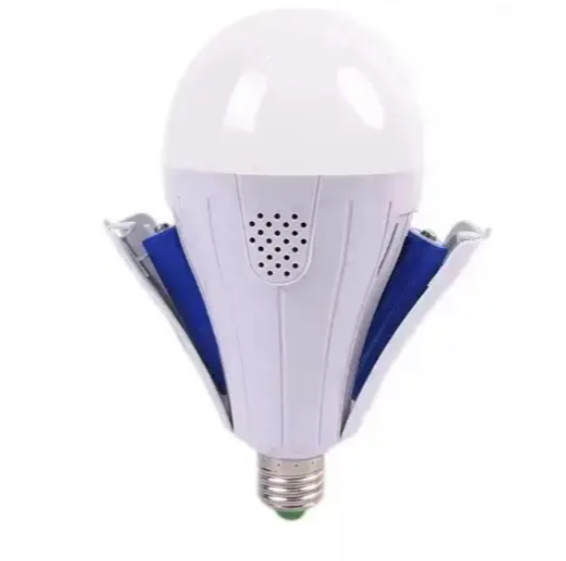 Лампочка аккумуляторная LED Е27 2x18650 20W светодиодная аварийная лампа на батарейках (a0137d03) Лампочка аккумуляторная LED Е27 2x18650 20W светодиодная аварийная лампа на батарейках (a0137d03)