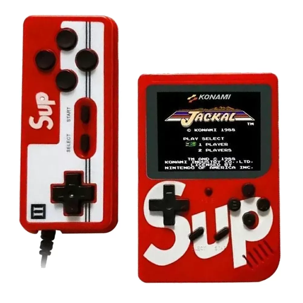 Ретро игровая приставка Dendy Sup Retro Game Box 400 игр Red (51373) - фото 5 Ретро игровая приставка Dendy Sup Retro Game Box 400 игр Red (51373) - фото 5