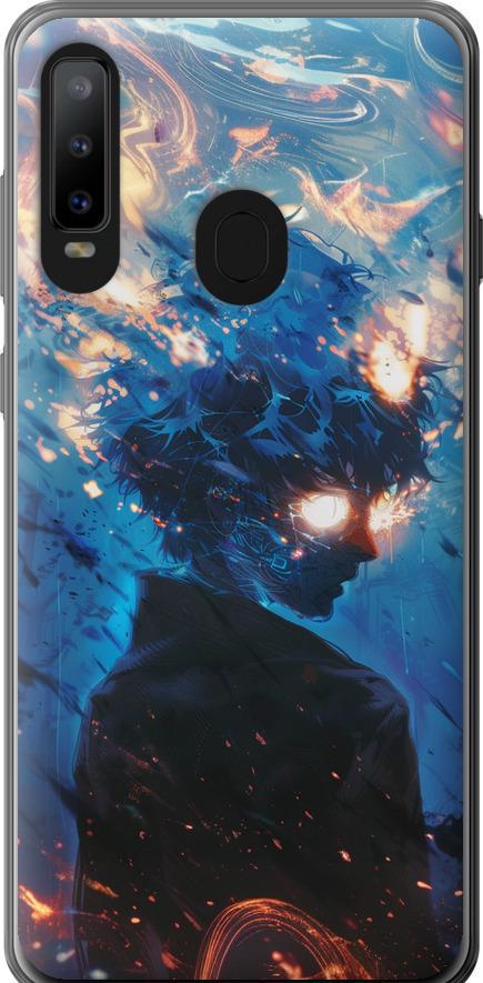 Чехол на Samsung Galaxy A8S Сатору Годжо (6129u-1636-42517) Чехол на Samsung Galaxy A8S Сатору Годжо (6129u-1636-42517)