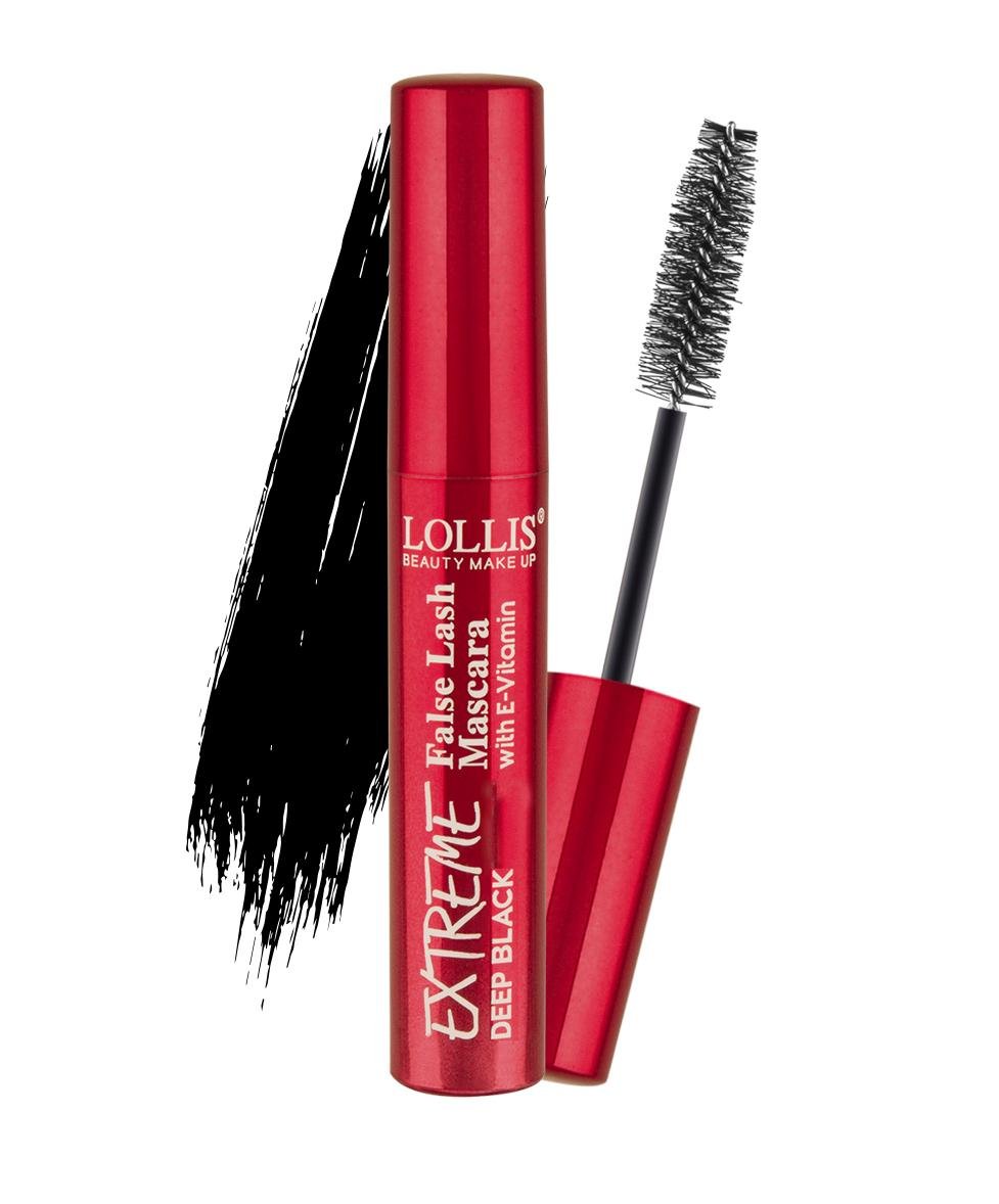 Туш з ефектом накладних вій Lollis Extreme Curl з вітаміном Е 7 мл (26577108)