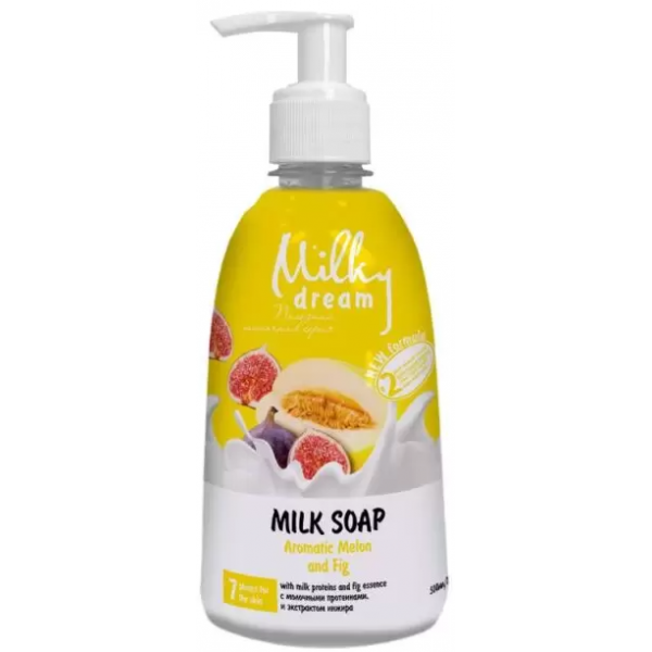 Крем-мыло жидкое Milky Dream Ароматная дыня и инжир 500 мл