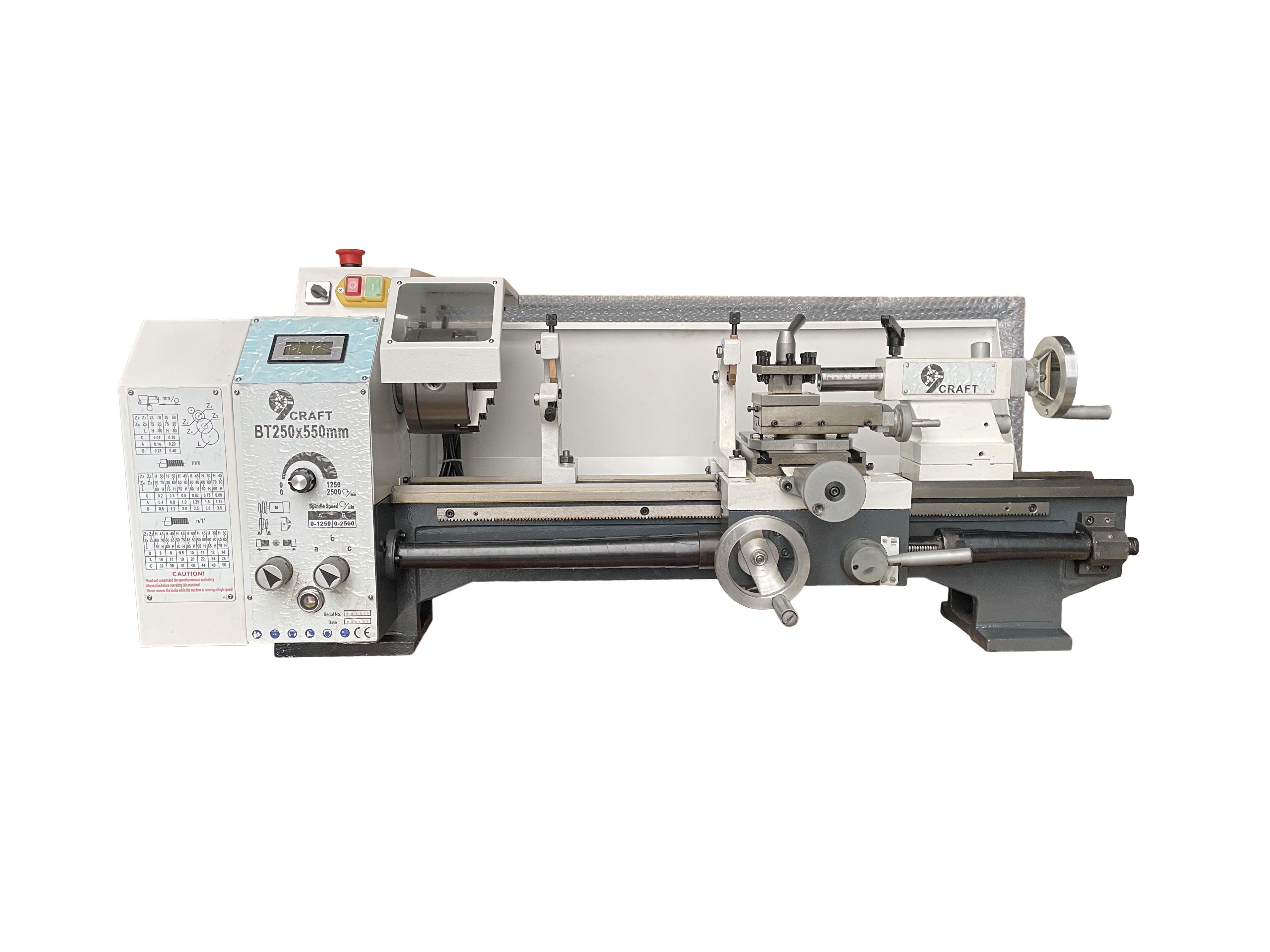 Токарно-винторезный станок по металлу 9craft (BT250550)