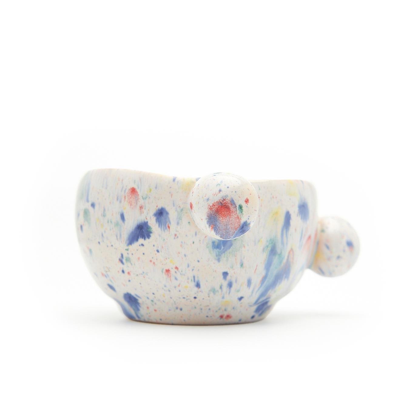 Чаван для матча Арлекин ручной работы (CUP-001) - фото 3