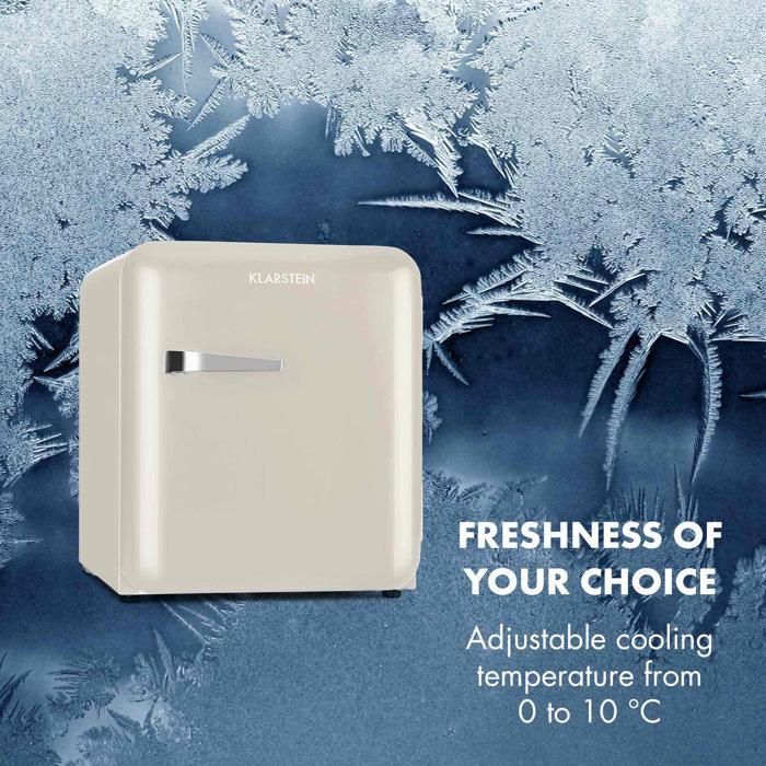Холодильник мини ретро KLARSTEIN Audrey 2 уровня 48 л (10034321) - фото 4 Холодильник мини ретро KLARSTEIN Audrey 2 уровня 48 л (10034321) - фото 4