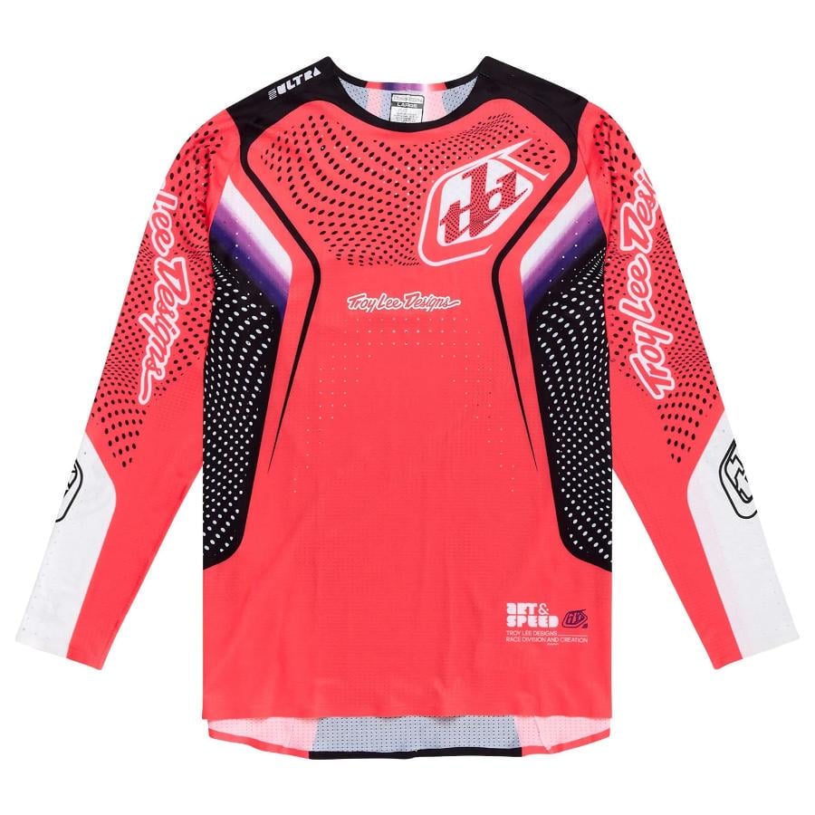 Мотоджерсі TLD SE ULTRA JERSEY OPTIC INFRA M Red