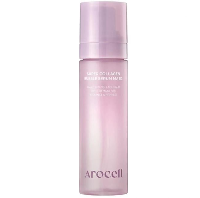 Сыворотка-маска с коллагеном Arocell Collagen Bubble Serum Mask 200 мл