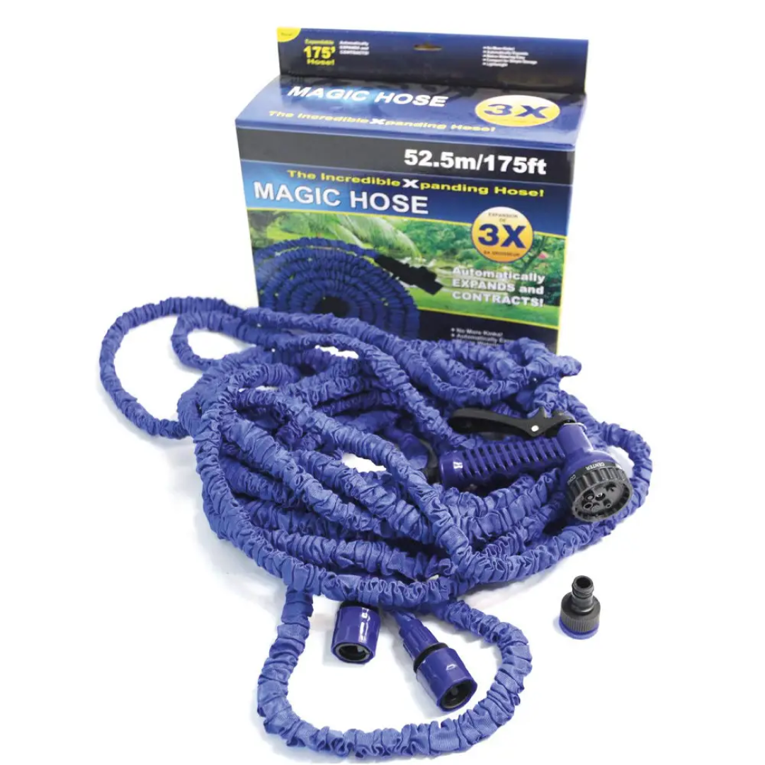 Шланг садовий для поливу 52,5 м з розпилювачем