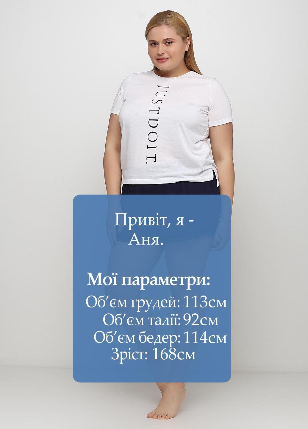 Шорти піжамні жіночі H&M XS Темно-синій (2000000908472) - фото 5