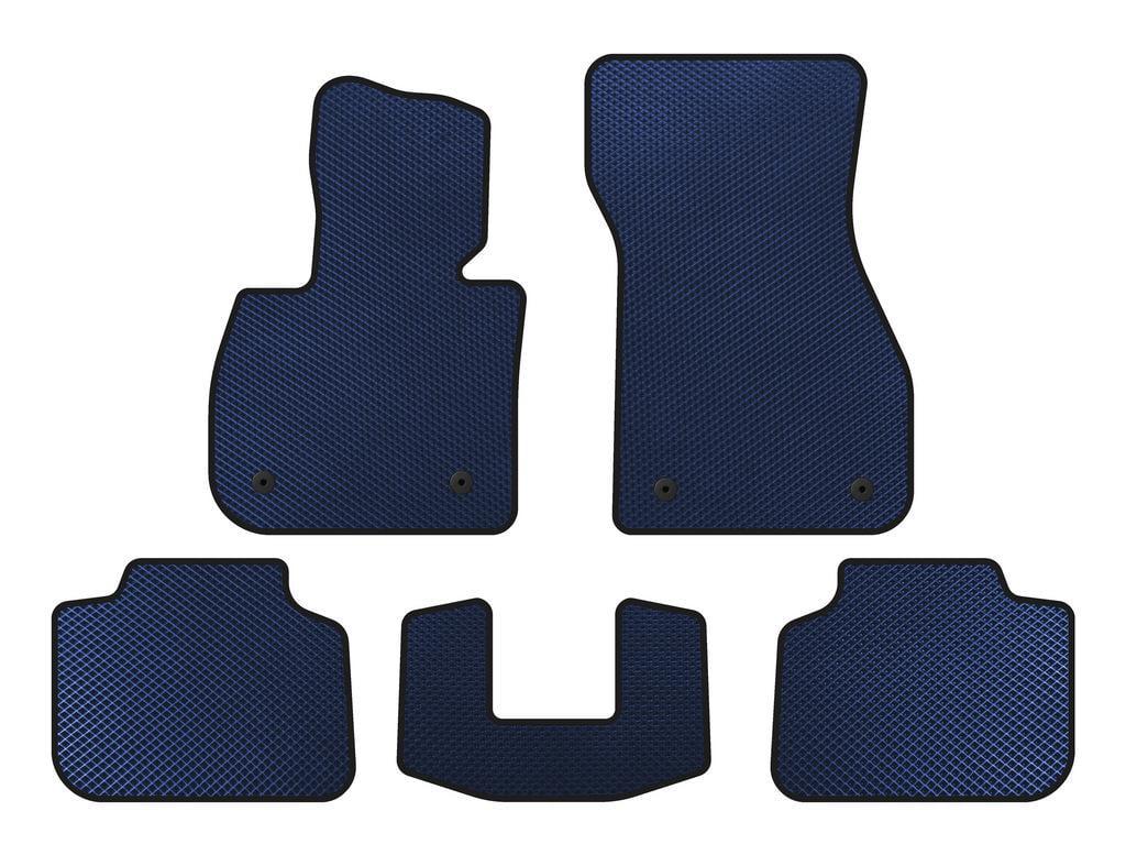 Коврики Digital Designs EVA для BMW X1 F-48 2015-2022 гг. этилвинилацетат Синий (139967)