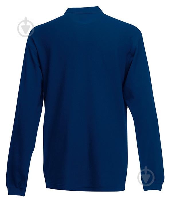 Поло Fruit of the Loom Premium L/S Темно-Синій (063310032S) - фото 2