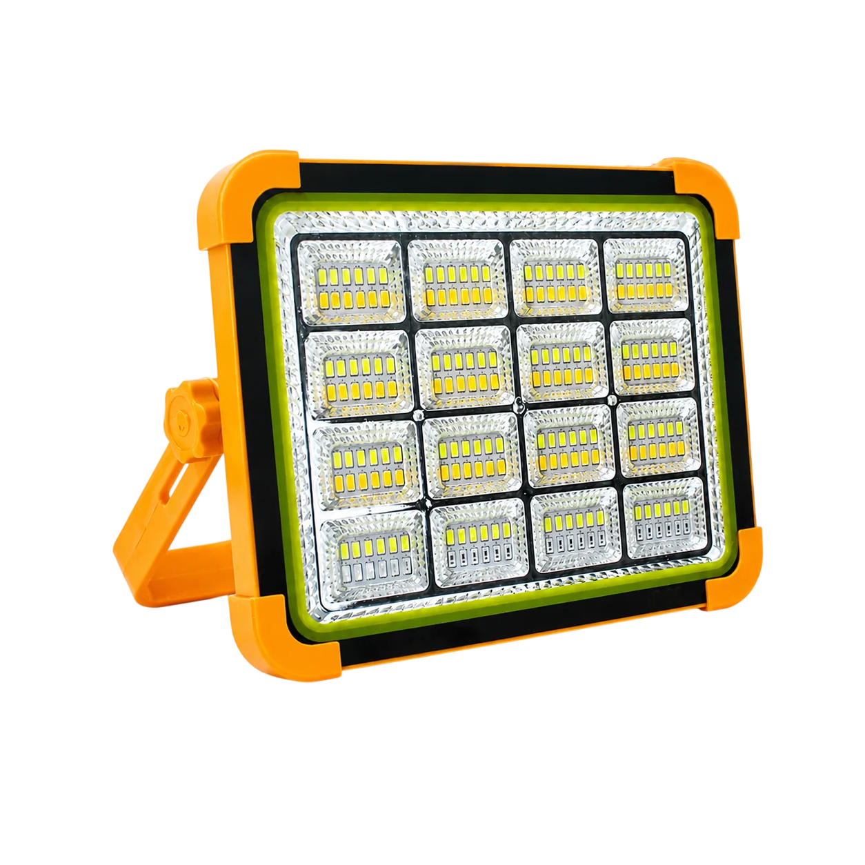 Повербанк-прожектор 2400 mAh с солнечной панелью LED-фонарь для кемпинга/дачи/аварийного освещения (2019937)