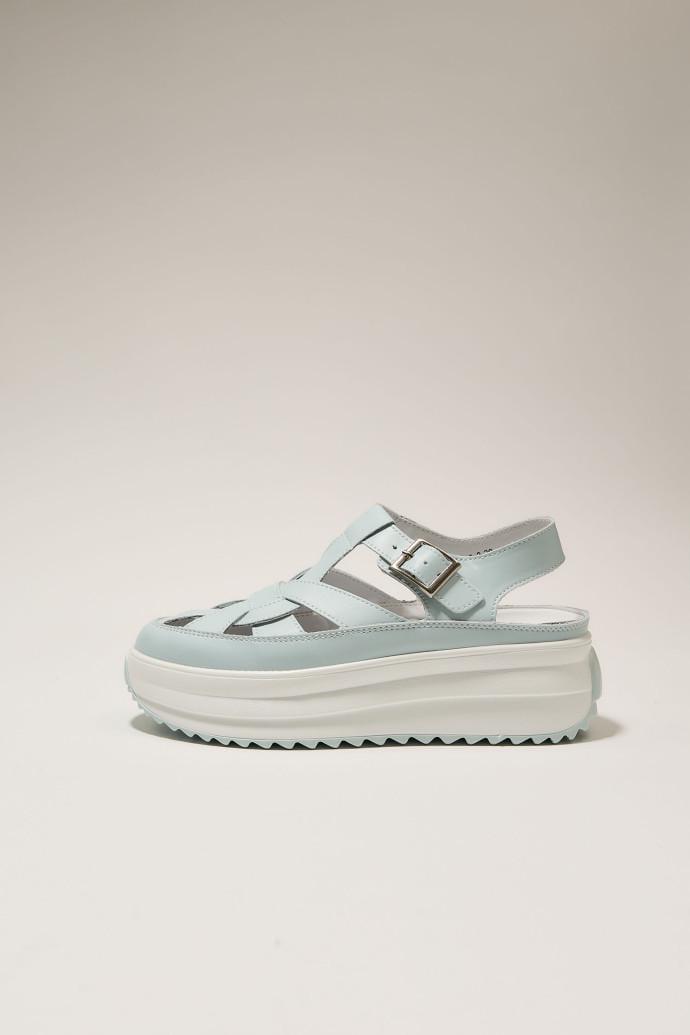 Сандалии женские ALLSY на платформе р. 42 Голубой (195311) - фото 5 Сандалии женские ALLSY на платформе р. 42 Голубой (195311) - фото 5