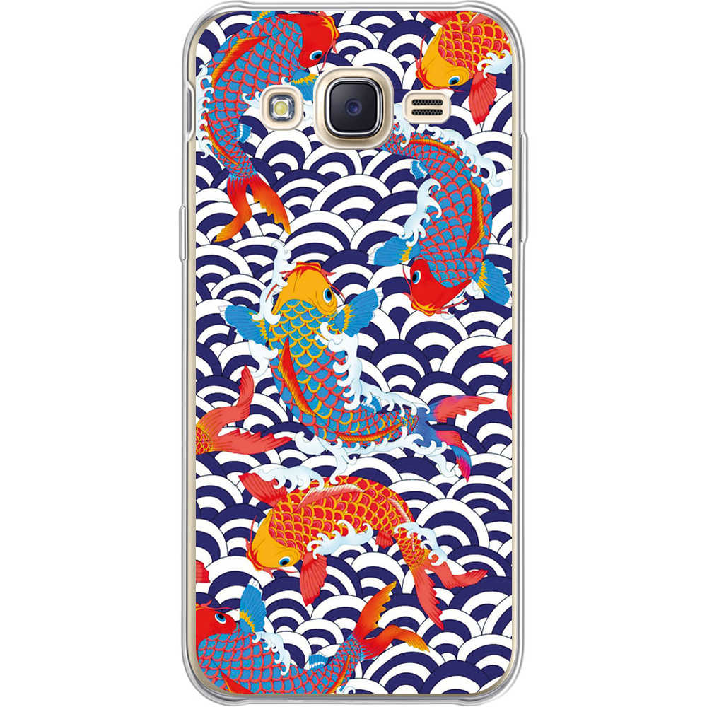 Чохол BoxFace Samsung J500H Galaxy J5 Koi Fish Прозорий силікон (25242-up2477-25242)