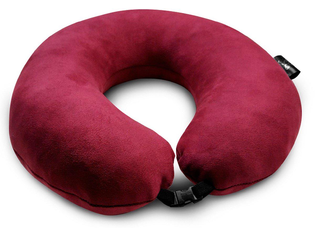 Подушка дорожная P000104-BO Бордовый