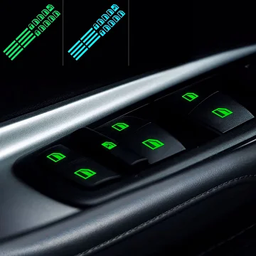 Набір фосфорних наклейок для кнопок в авто (Y02278) - фото 6 Набір фосфорних наклейок для кнопок в авто (Y02278) - фото 6