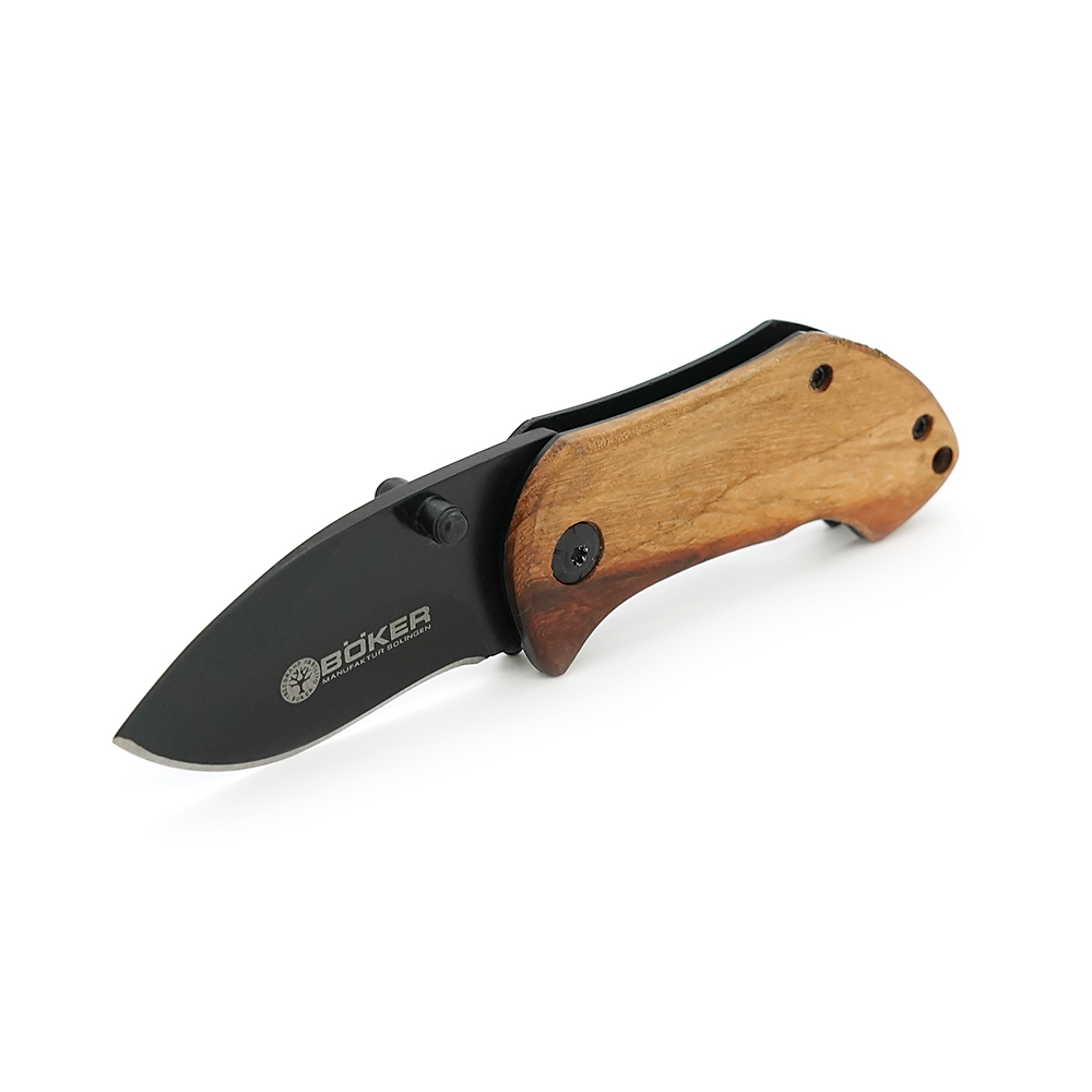 Ніж складаний Boker DA33 з дерев'яною ручкою (YUT_V10410)