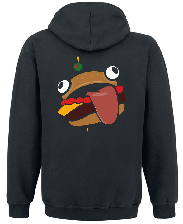 Толстовка с молнией Fortnite Battle Royale Durrr Burger L Черный (26624) - фото 2 Толстовка с молнией Fortnite Battle Royale Durrr Burger L Черный (26624) - фото 2