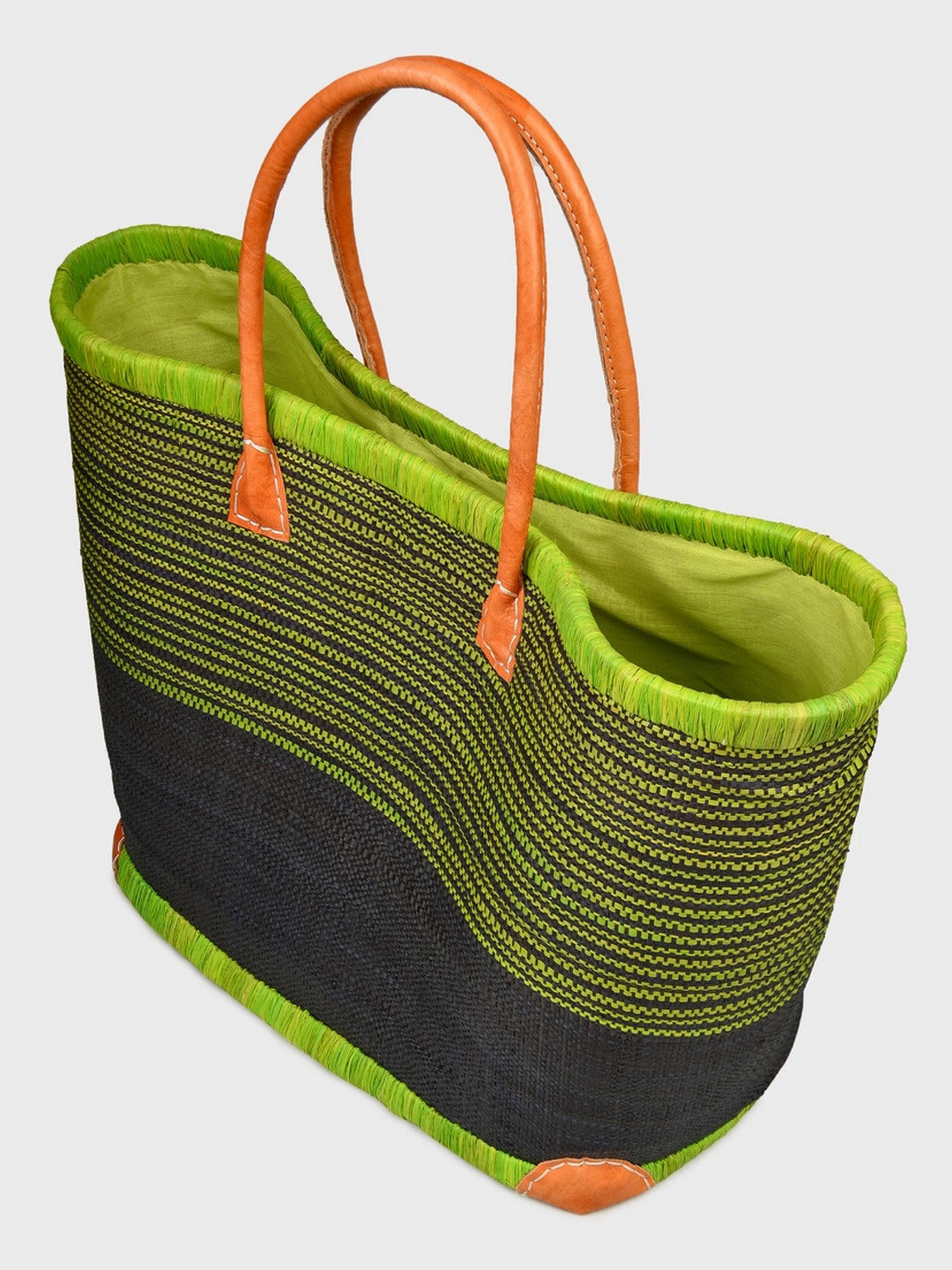 Сумка пляжная Le Comptoir de la plage Mahabo GM NOI One size Vert (ZIK0000018164)