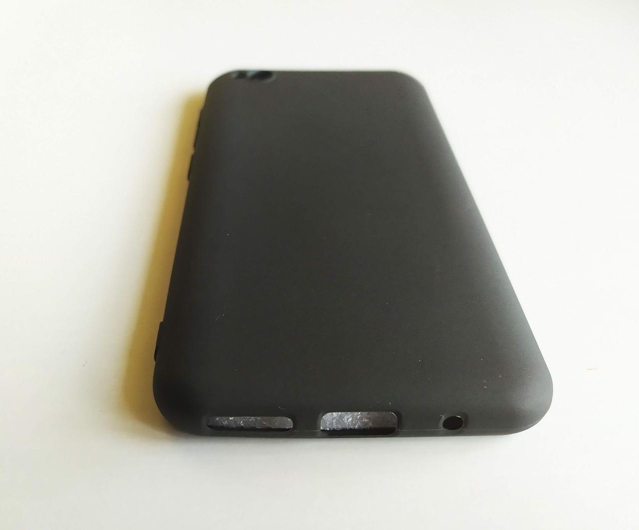 Силиконовый чехол Xiaomi Redmi Go матовый Черный 2078P - фото 4 Силиконовый чехол Xiaomi Redmi Go матовый Черный 2078P - фото 4