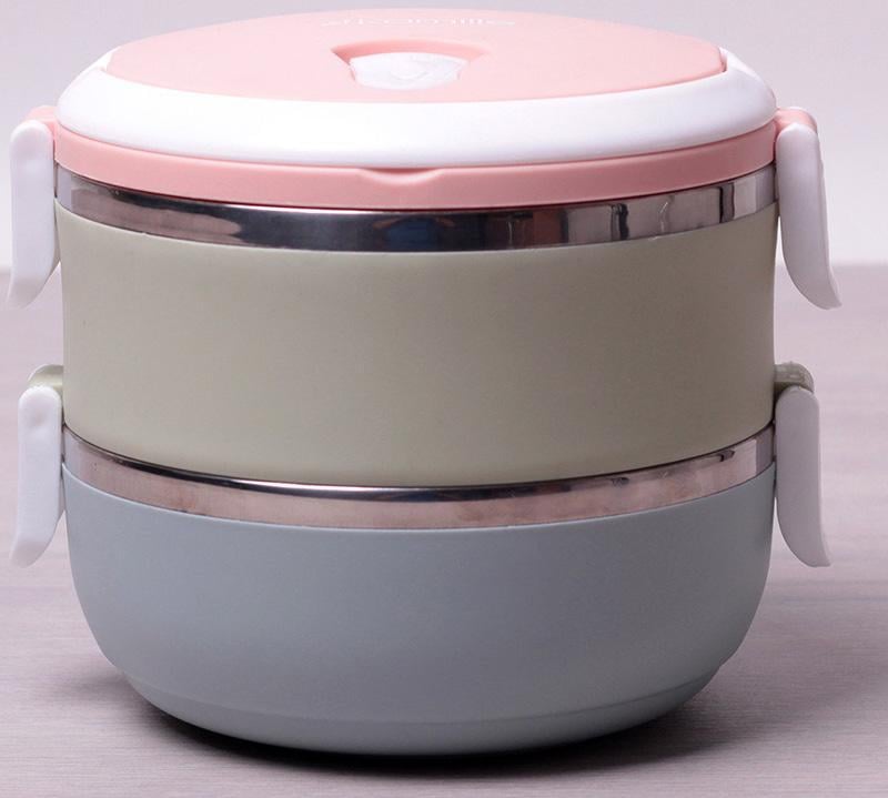 Ланч-бокс Kamille Food Box 2 ємності 700 мл 16,5х15х13,5 см