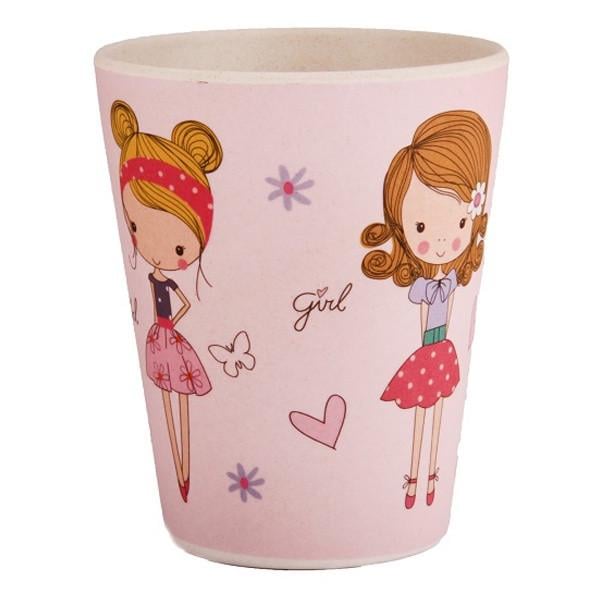 Стакан Fissman Модница 9,5x7,5 см 300 мл из бамбукового волокна (AY-8350.300)