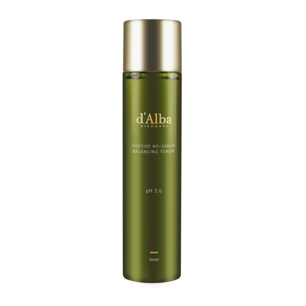 Тонер d'Alba Peptide No Sebum Balancing Toner с экстрактом белого трюфеля 145 мл