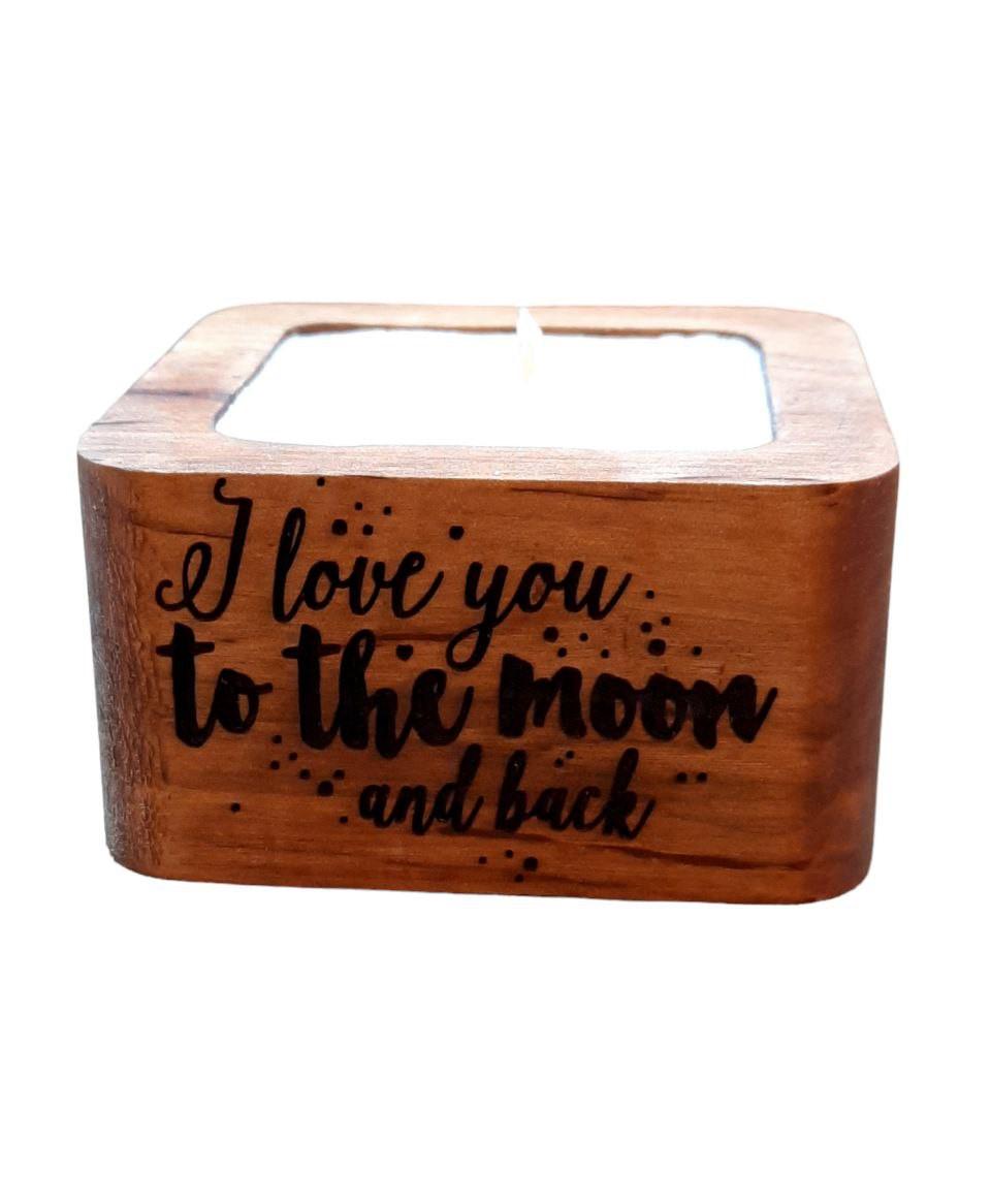 Свічка подарункова UVAmood "I Love You To The Moon And Back" 40 мм - фото 3