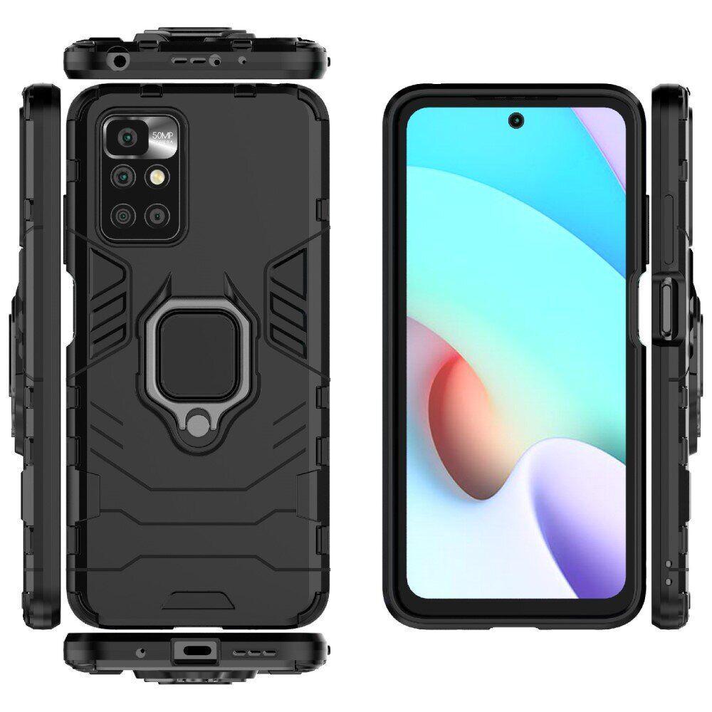 Протиударний чохол Transformers для Xiaomi Redmi 10 (підставка кільце) Black (24143-2B) - фото 3 Протиударний чохол Transformers для Xiaomi Redmi 10 (підставка кільце) Black (24143-2B) - фото 3