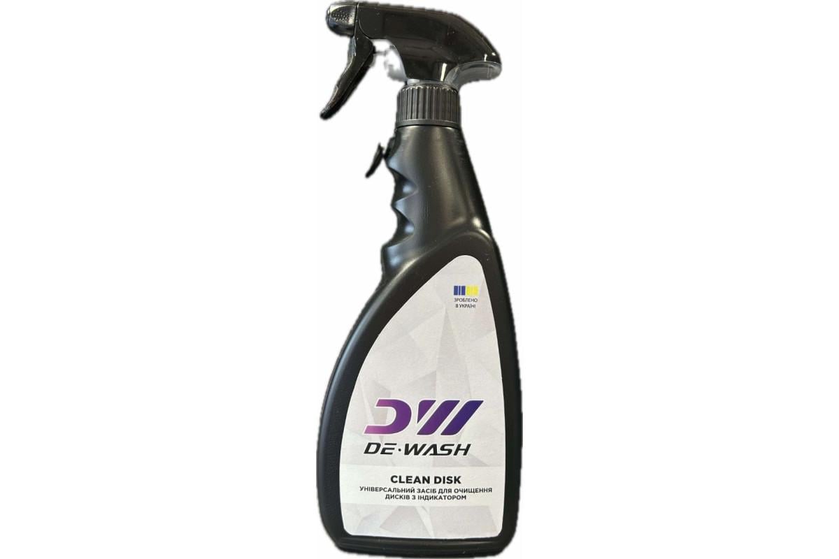 Засіб очищення дисків з індикатором універсальний De-Wash Clean disk 0,5 л