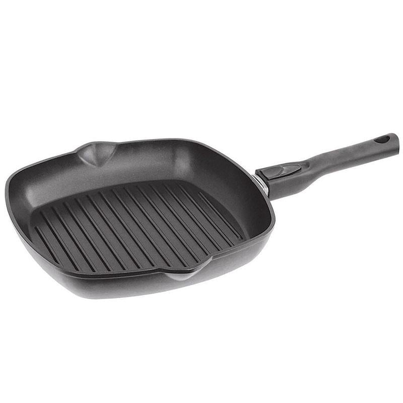 Сковорода-гриль Биол 260х260 см съемная ручка (2614P)