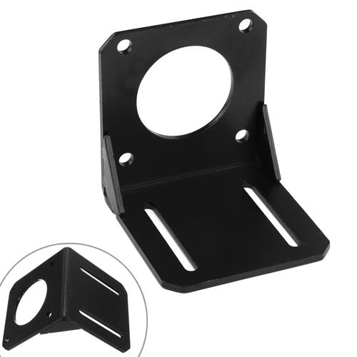 Кронштейн кутовий кріплення крокового двигуна для 3D-принтера NEMA23 57 мм Black (284834) - фото 2 Кронштейн кутовий кріплення крокового двигуна для 3D-принтера NEMA23 57 мм Black (284834) - фото 2