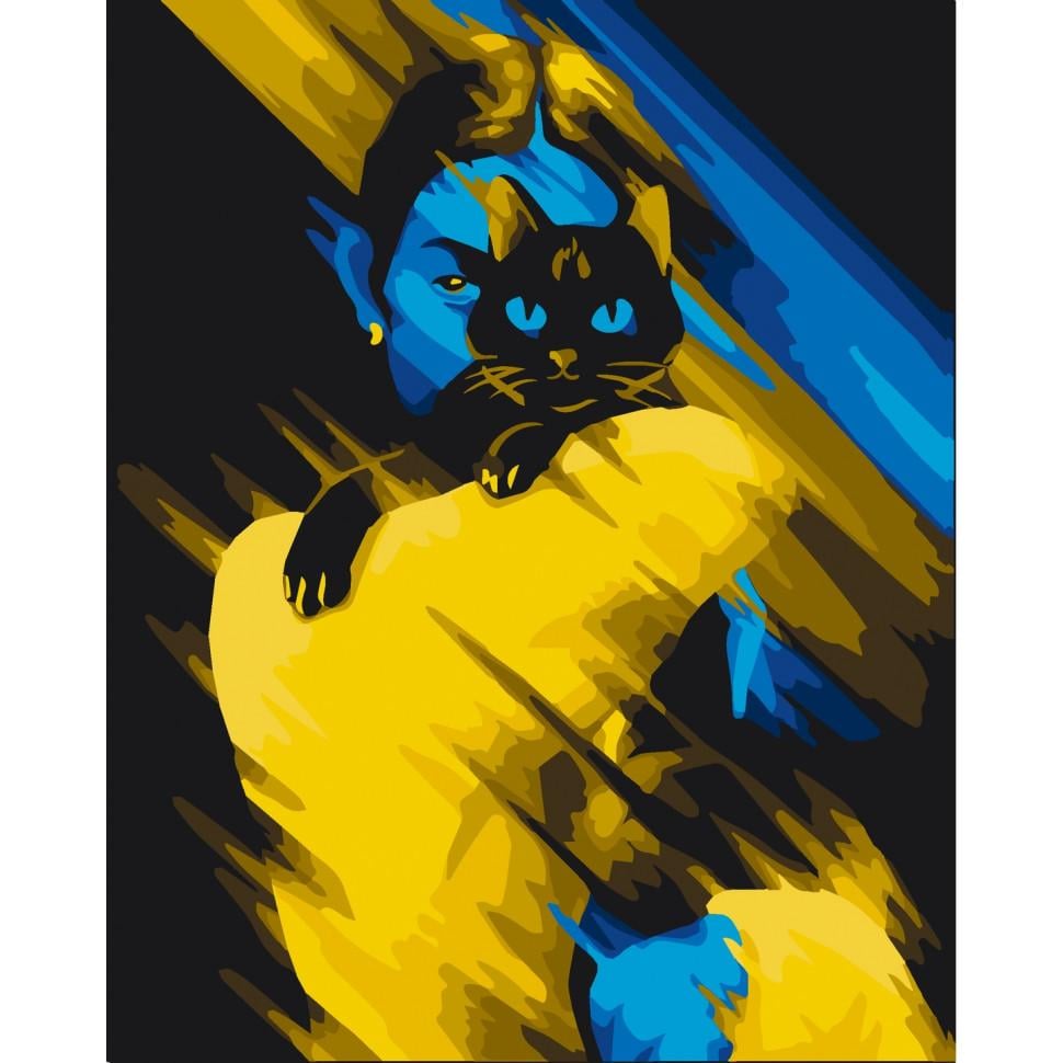 Картина по номерам Bambi Уверенный взгляд 40x50 см (10398-NN)