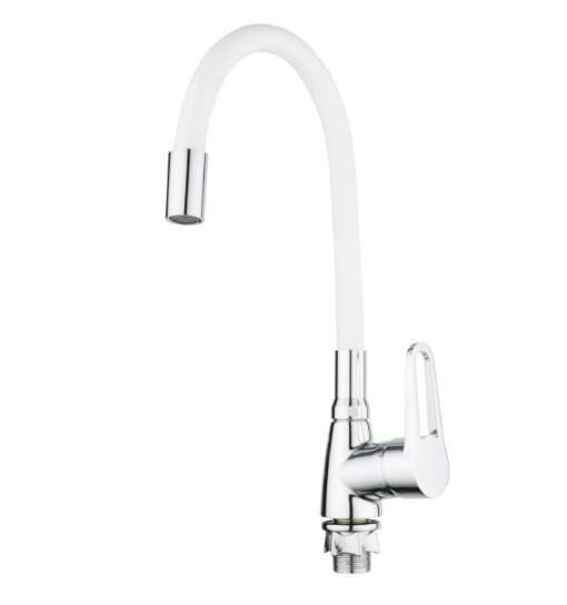 Смеситель для кухни MIXXUS Elba 014 Nut Refl White (MI6310)