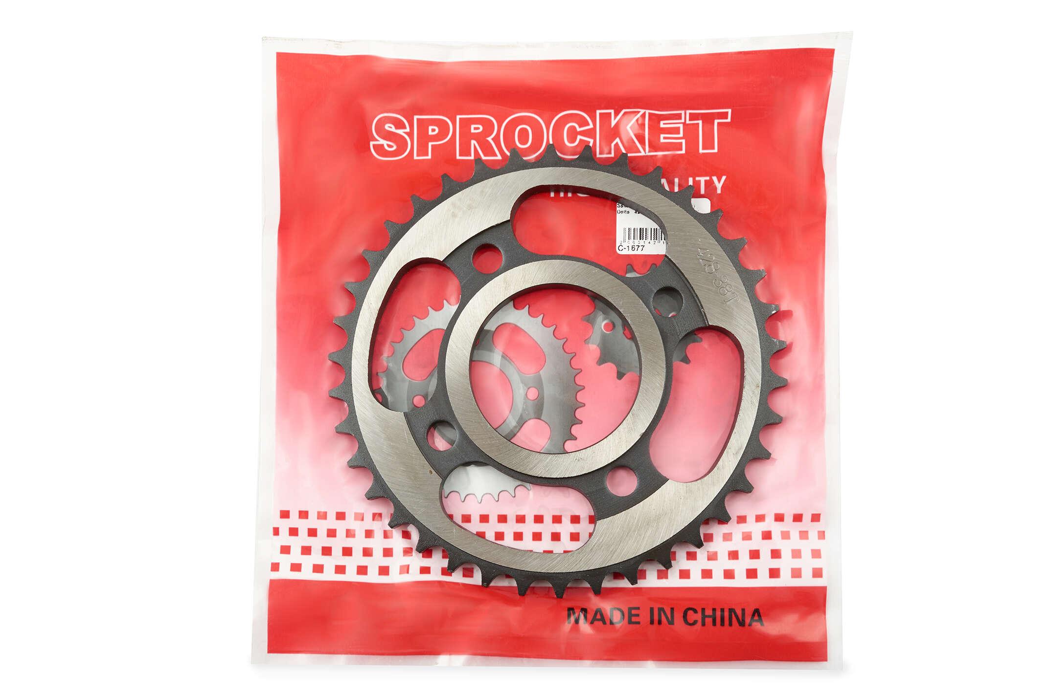 Звезда трансмиссии задняя SPROCKET 428-42T для Delta (C-1672)