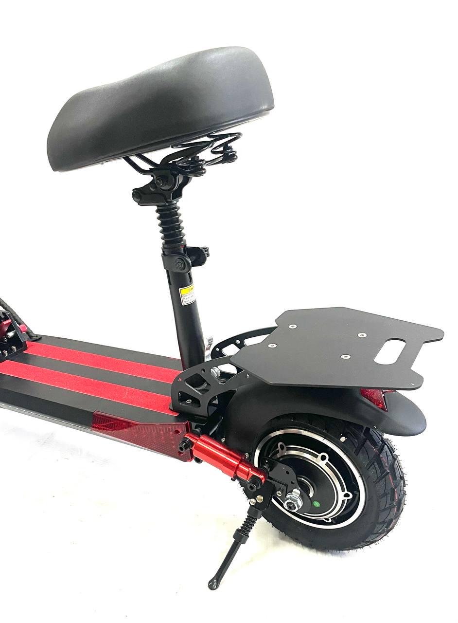 Електросамокат з сидiнням Tesla 16000 New 2000W 48V 18Ah та сумка - фото 8