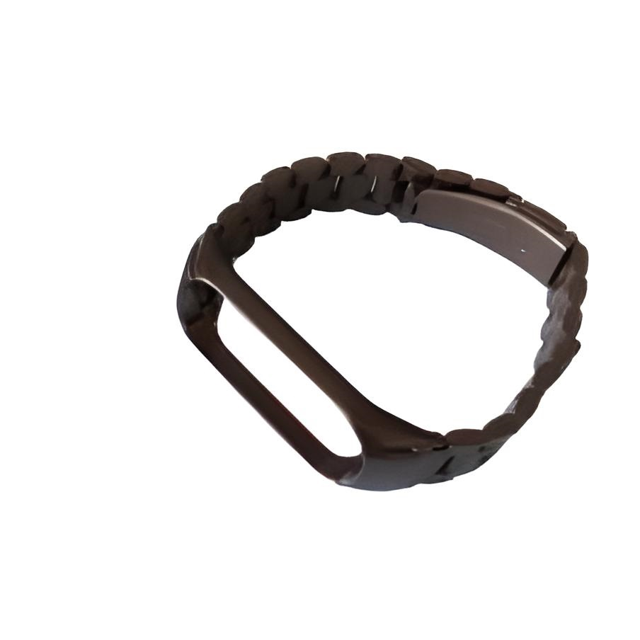 Ремешок для фитнес браслета Xiaomi Mi Band 3 4 Steel блочный Bronze