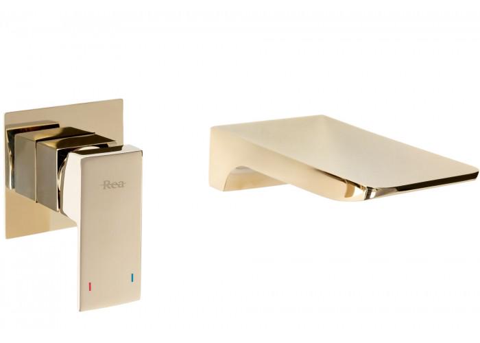 Смеситель скрытого монтажа REA MASON Золотой (REA-B5150)
