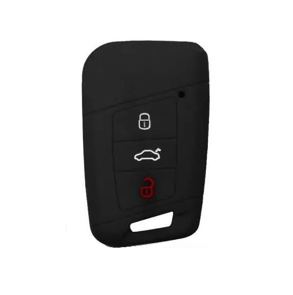 Чехол силиконовый для автоключа Volkswagen KC09