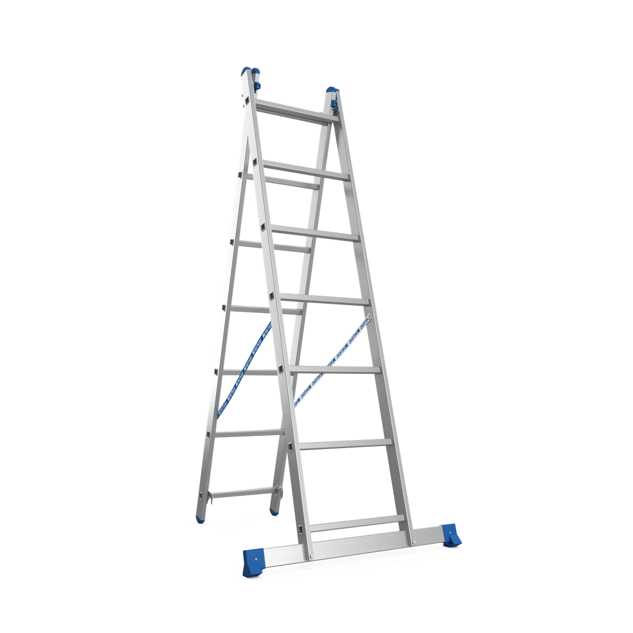 Лестница алюминиевая двухсекционная Меткас 2х7 2,81 м (3DPanda-2H602007)