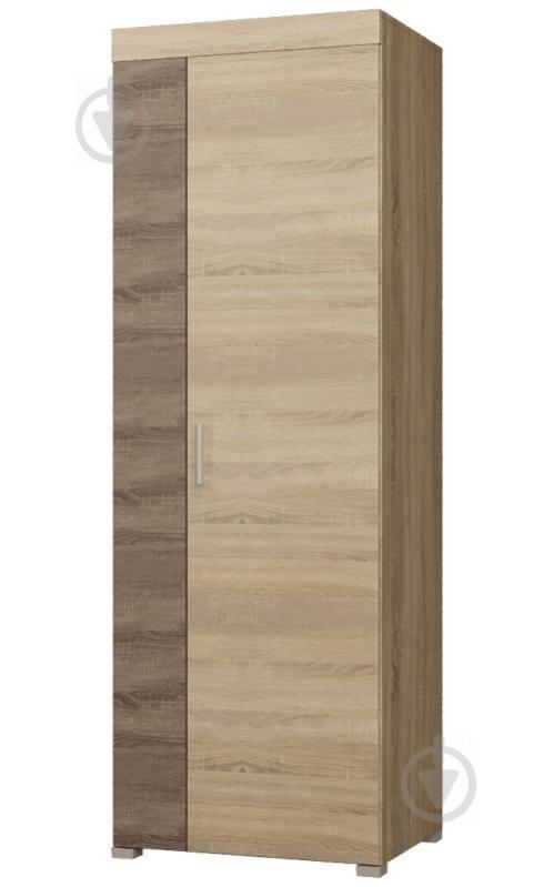 Шкаф распашной Эверест Британия ШП-3 сонома + трюфель  (EVR-2304)