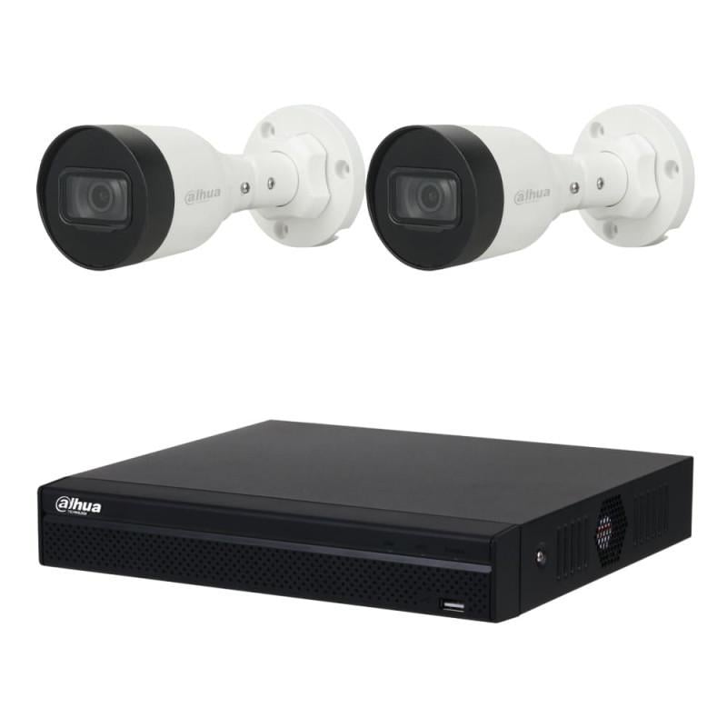 Комплект IP видеонаблюдения Dahua KIT-DH126 уличный