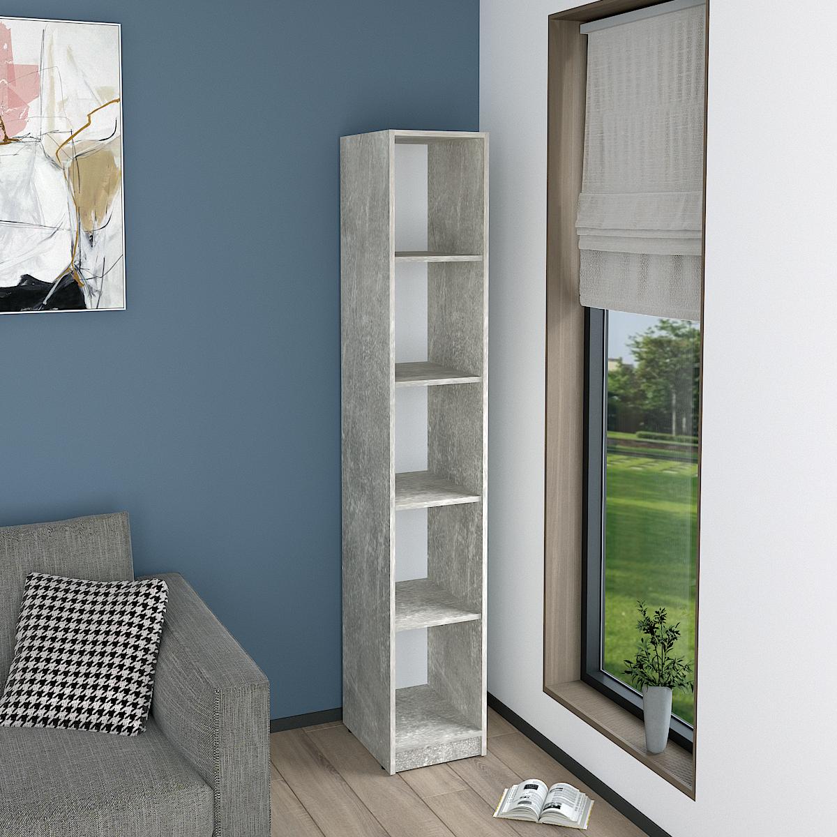 Пенал Стандарт 1900x320x400 мм Бетон - фото 2